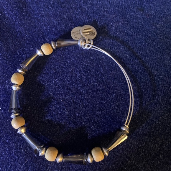 Three 3 Alex and Ani smoky topaz Bracelets in one coordinated set! - Picture 4 of 4